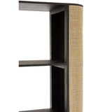 Rek Molly Exotiek – Zwart Hout & Rotan / J-Line