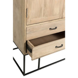 Kast Geweven - Naturel Hout / J-Line