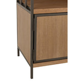 Compartimenten Kast – Hout & Metaal Naturel / J-Line
