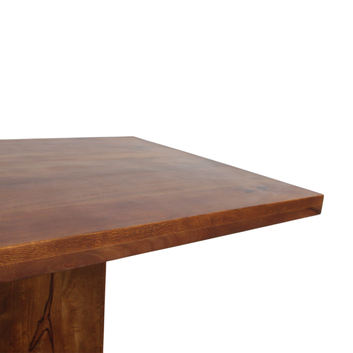 Eettafel Bullnose Greek Cross Mangohout 240 cm / Raw Materials