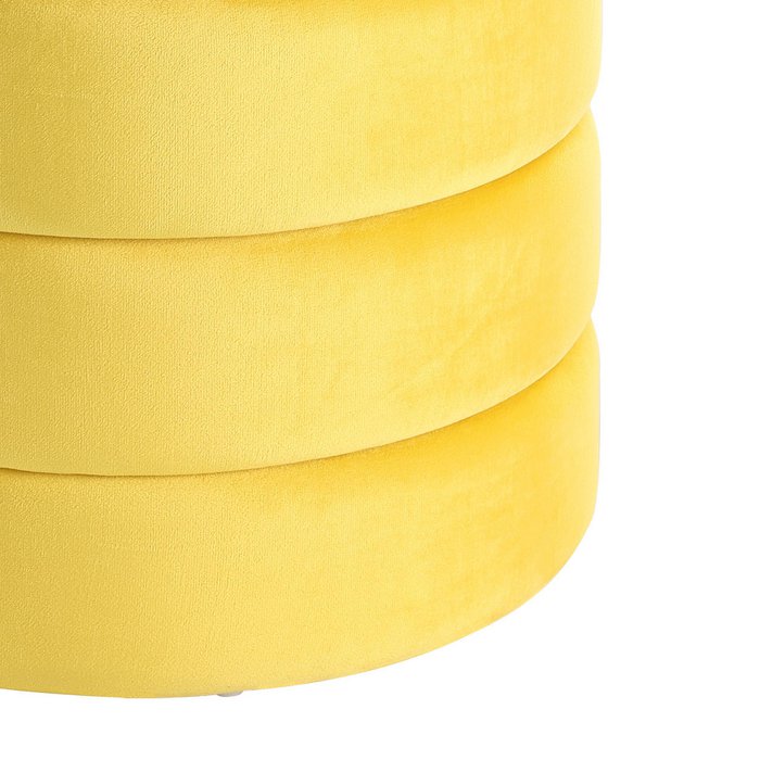 Ampahaka Poef Geel (ø40cmxH44,5 cm) / EGLO Living