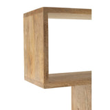 Boekenkast Verticaal Latten – Mango Hout Naturel / J-Line