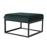 Otto Hocker Donkergroen (60cm) / Dami Living